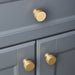 brass knobs