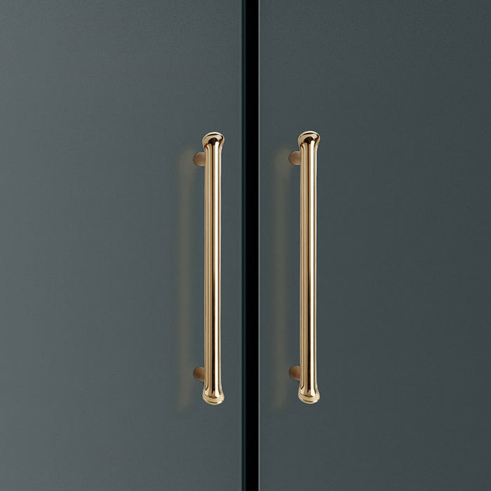 Modern Gold Black T Bar Pulls Kitchen Cabinet Handles