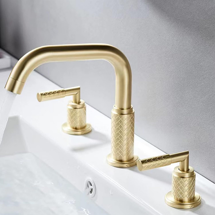 Widespread 2-Handle Bathroom Faucets for Sink 3 Hole