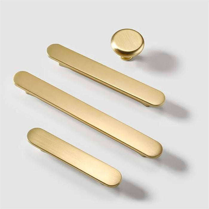 Zinc Alloy Modern Minimalist Cabinet Crawer Pulls