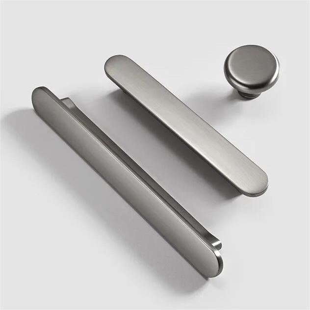 Zinc Alloy Modern Minimalist Cabinet Crawer Pulls