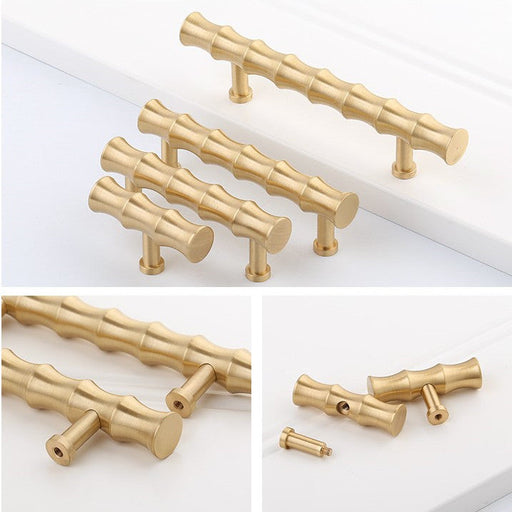 brushed gold cabinet hardware