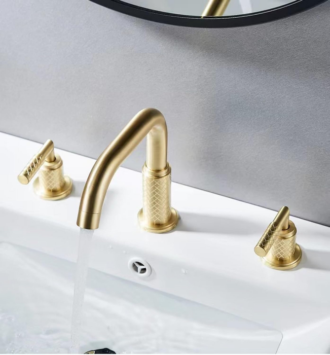 Widespread 2-Handle Bathroom Faucets for Sink 3 Hole