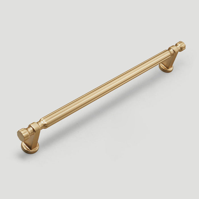 Modern T-Bar Silver Cabinet Handles