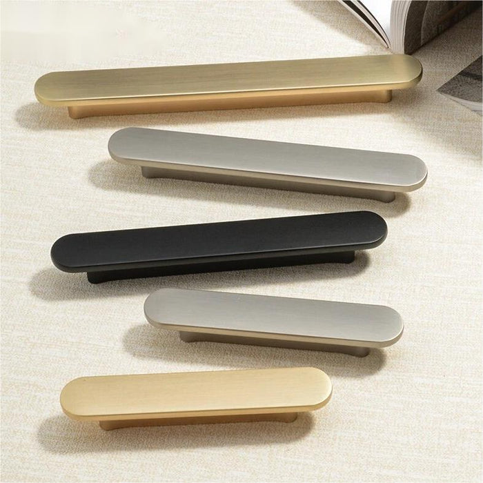 Zinc Alloy Modern Minimalist Cabinet Crawer Pulls