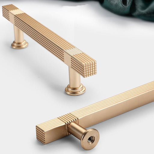 brushed brass cabinet pulls