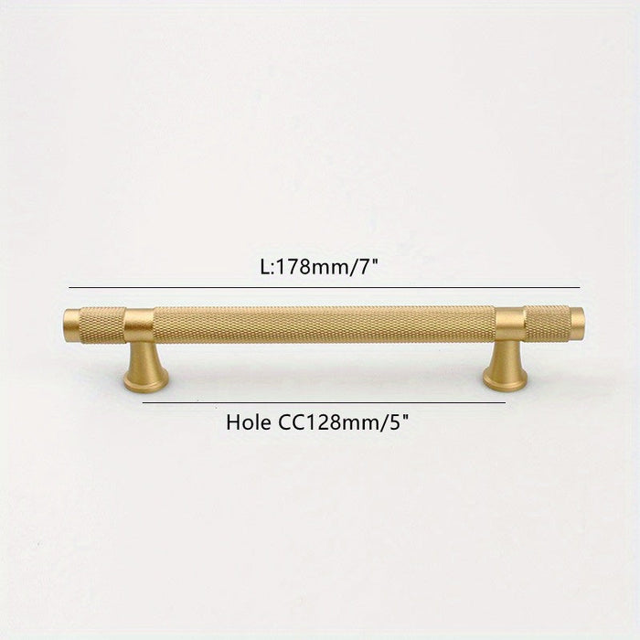 Solid Brass Bar Drawer Cabinet Pulls