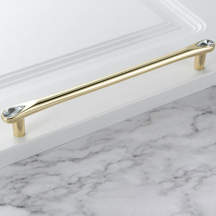 Luxury Crystal Glass Cabinet Handles