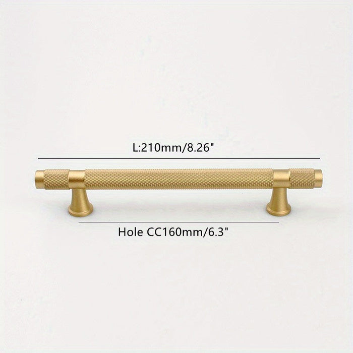 Solid Brass Bar Drawer Cabinet Pulls