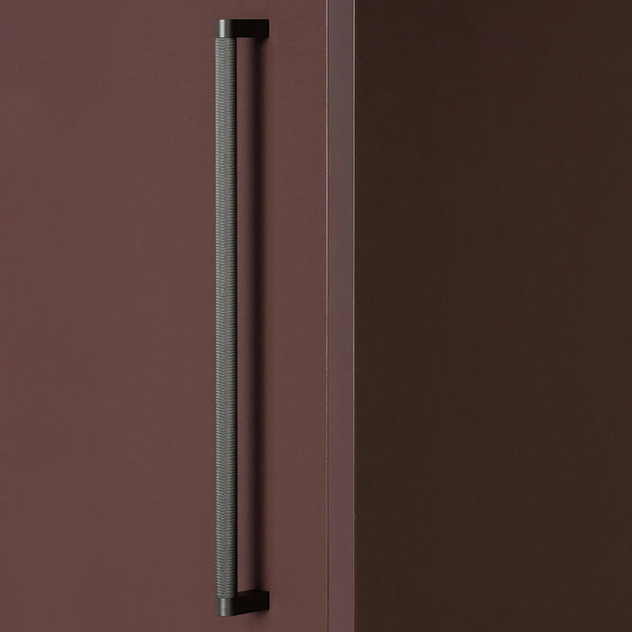 Contemporary Aluminum Alloy Black Furniture Cabinet Handles