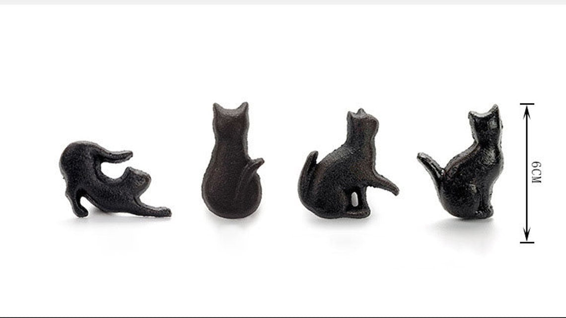 Cat Knobs Handles Drawer Knobs Dresser Knobs