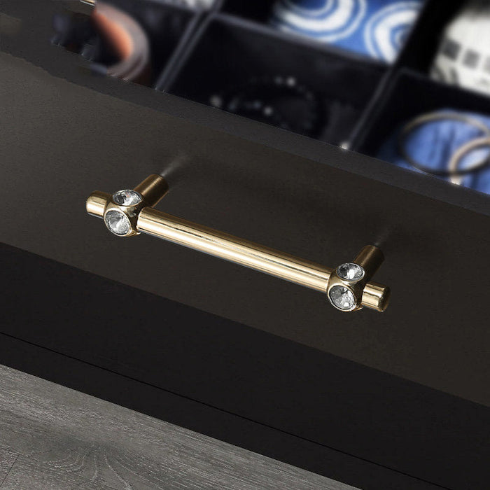 Luxury Crystal Glass Cabinet Handles