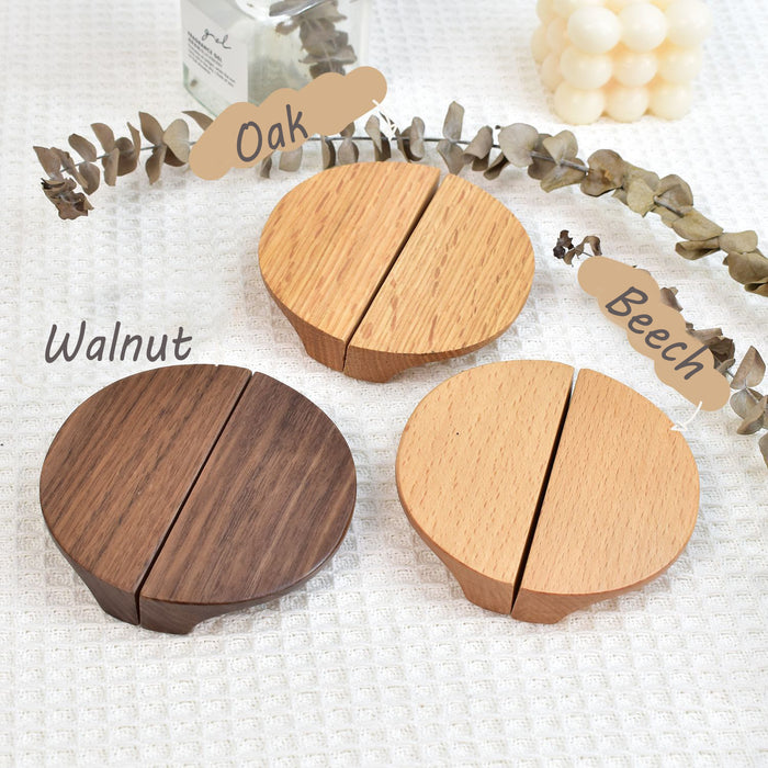 Wooden Semicircle handles,wood wardrobe drawer pull